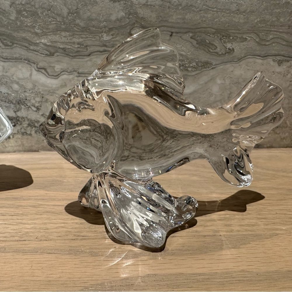 Princess House Pets Fish 24% lead Crystal